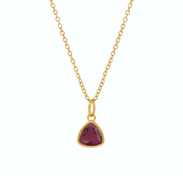 Birthstone Charm Necklace